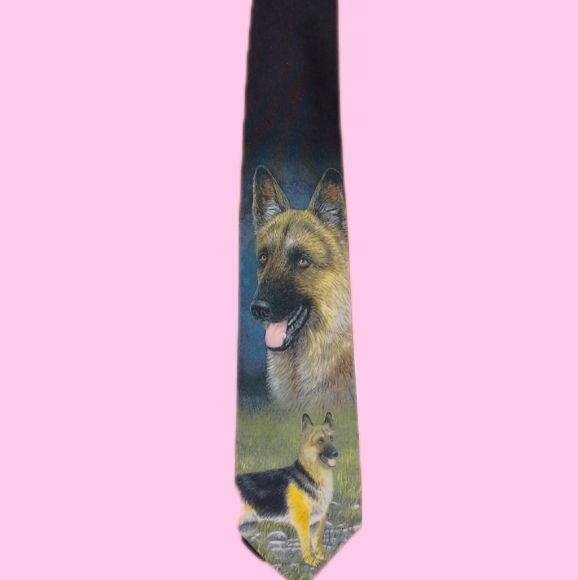 German Shepard Tie - Picture 1 of 3